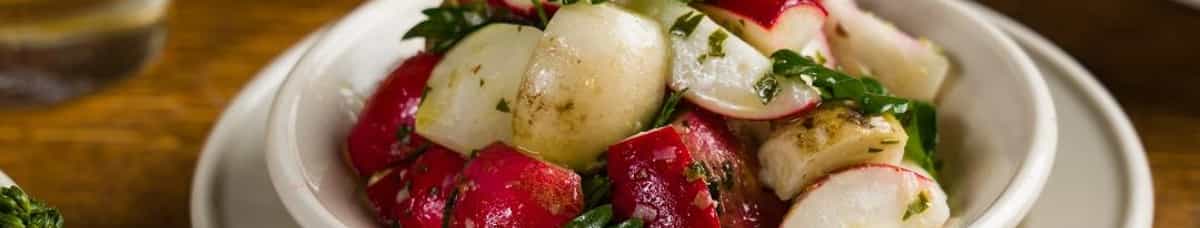 Radishes With Anchovy Vinaigrette