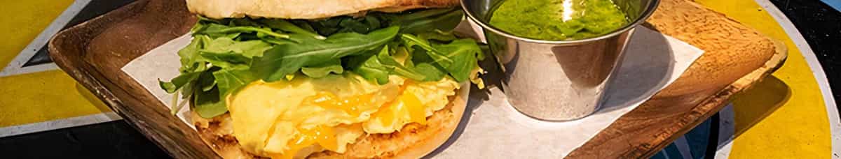 The Grove Breakfast Sandwich (Vegetarian)