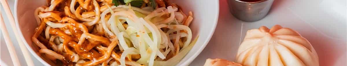 2 Bao + Noodle Salad