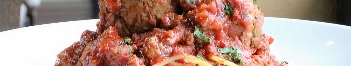 Mama’s Spaghetti + Meatballs