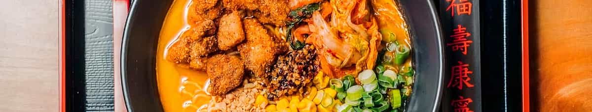 Kimchi and Fried Chicken