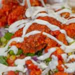 Spicy Buffalo Chicken (Deep Fried) Burrito Bowl Combo