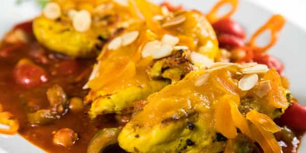 Moroccan Chicken with Apricot