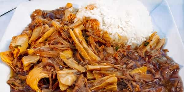 Pork & Stewed Beancurd Rice Bowl