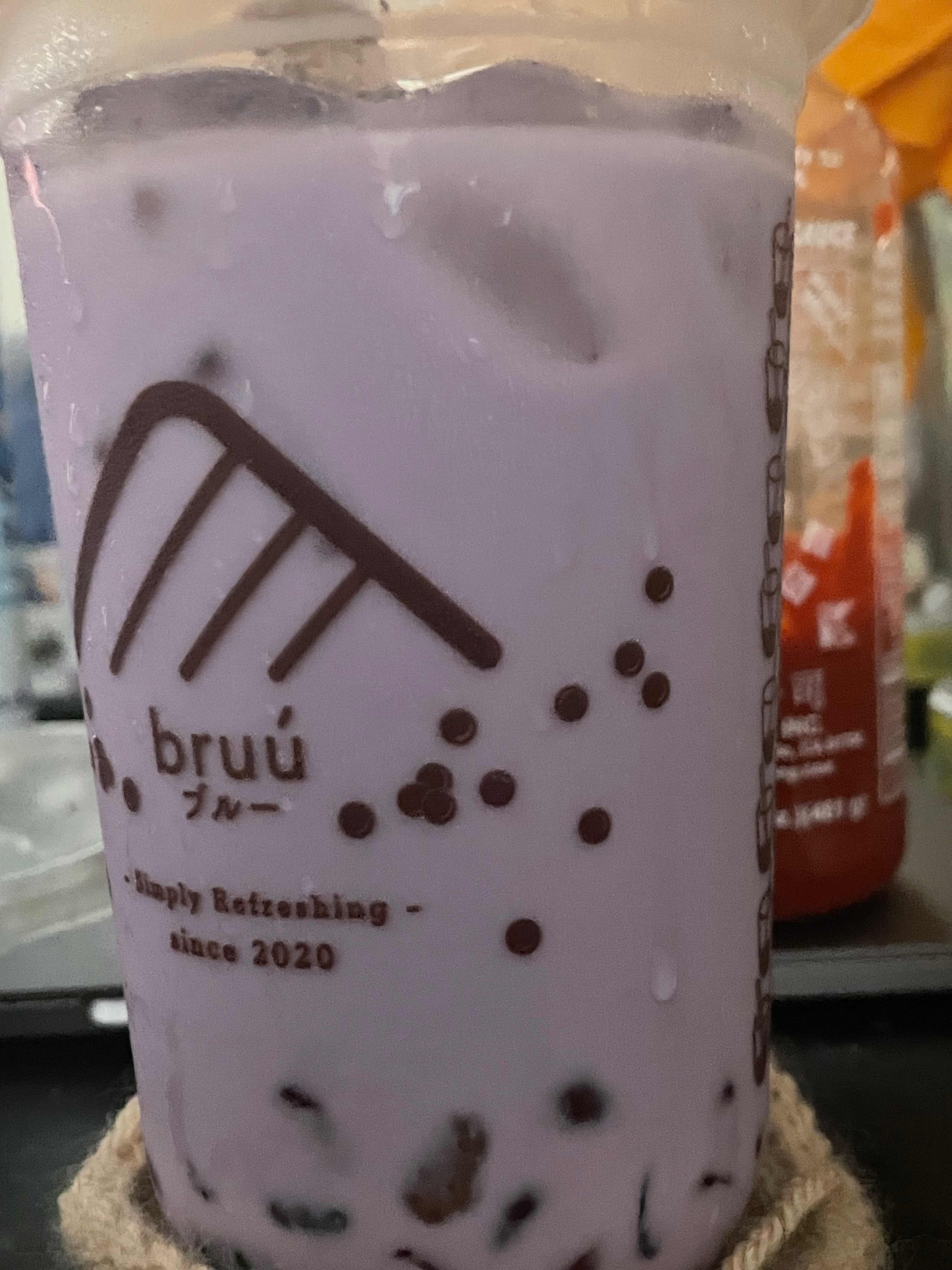 Brown sugar pearl with milk – Bruu Cafe