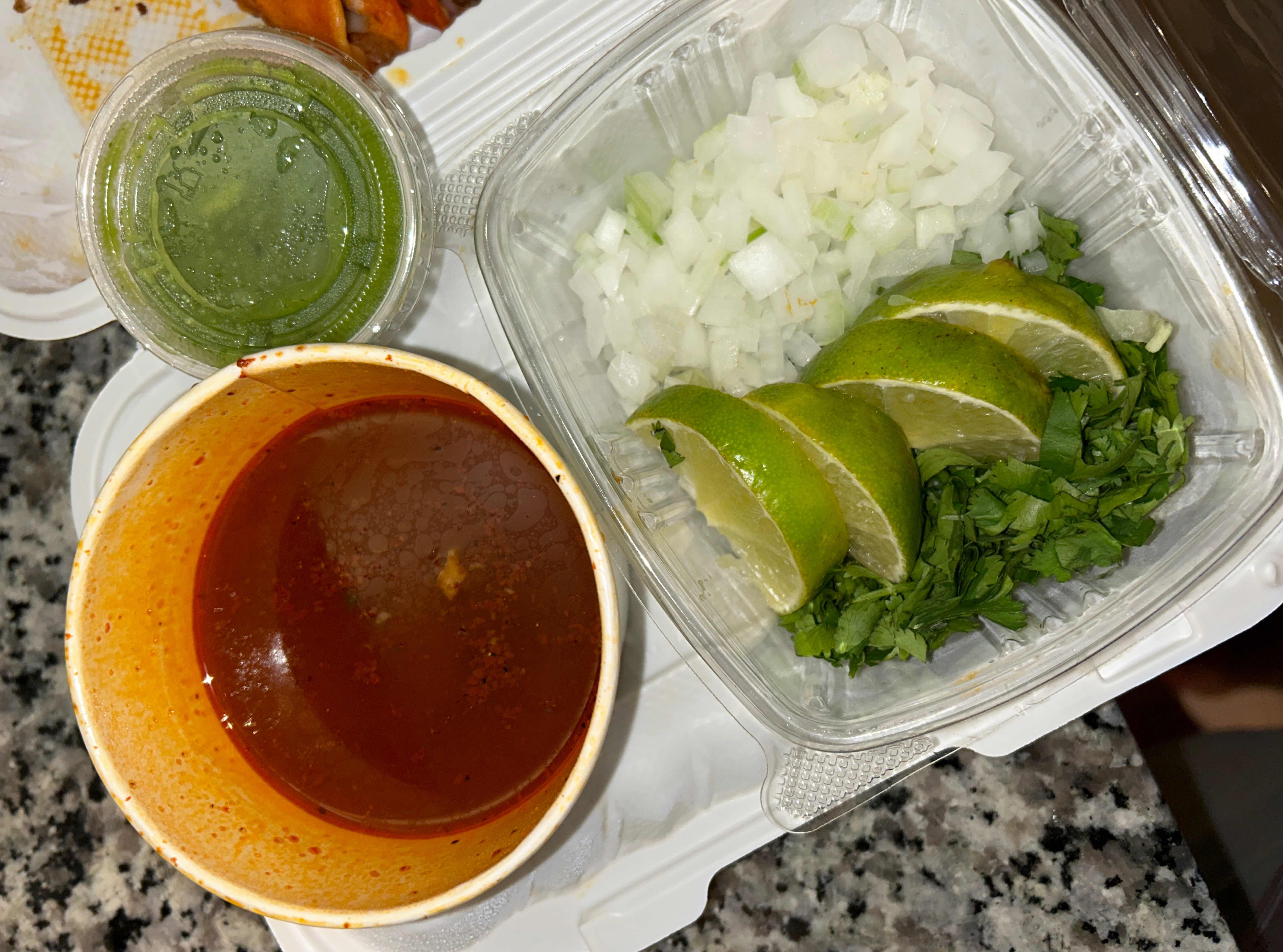 Red salsa vs Green salsa