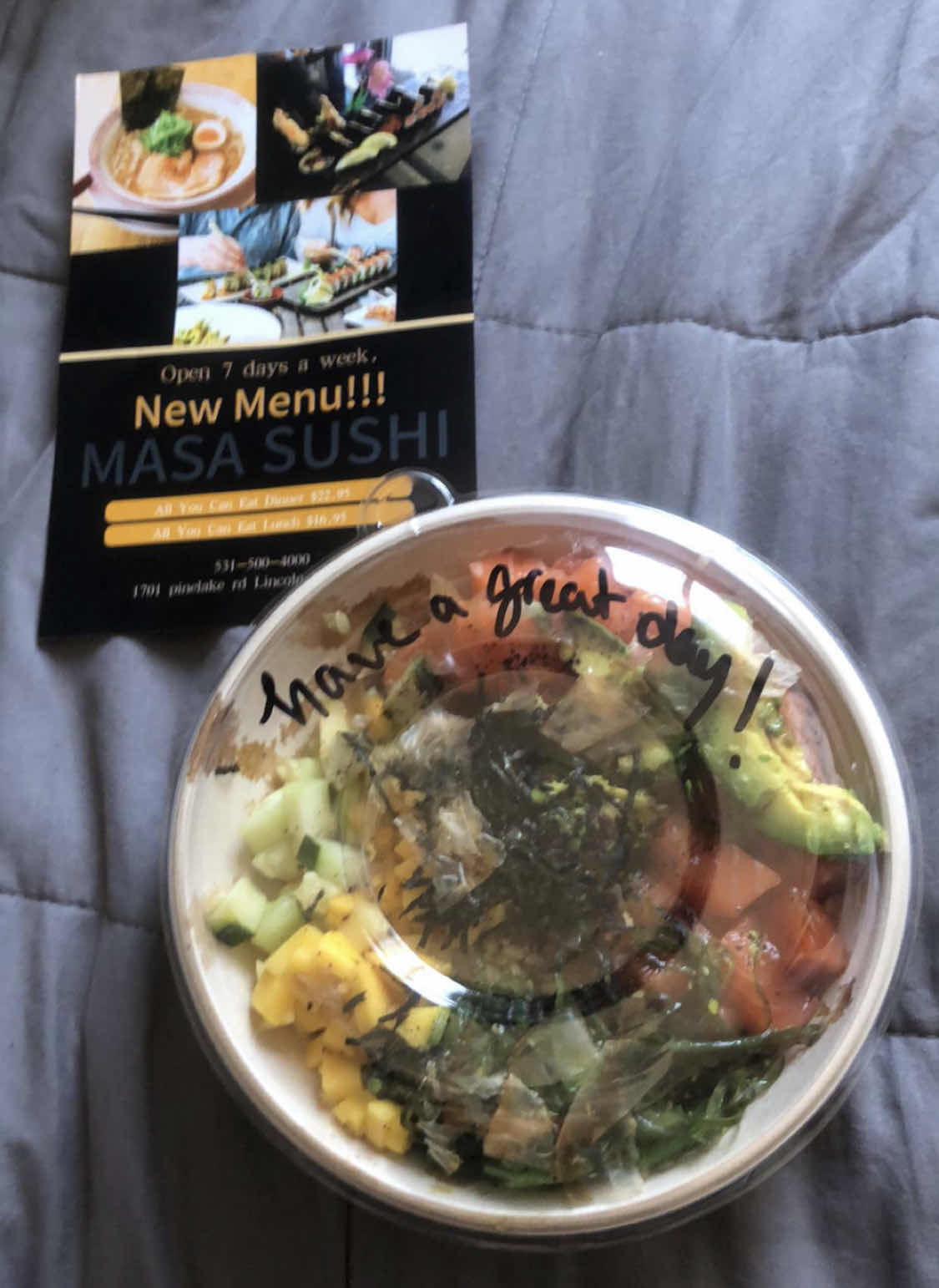 Grey Whale Poke Bowl - Lincoln, NE 68508 (Menu & Order Online)